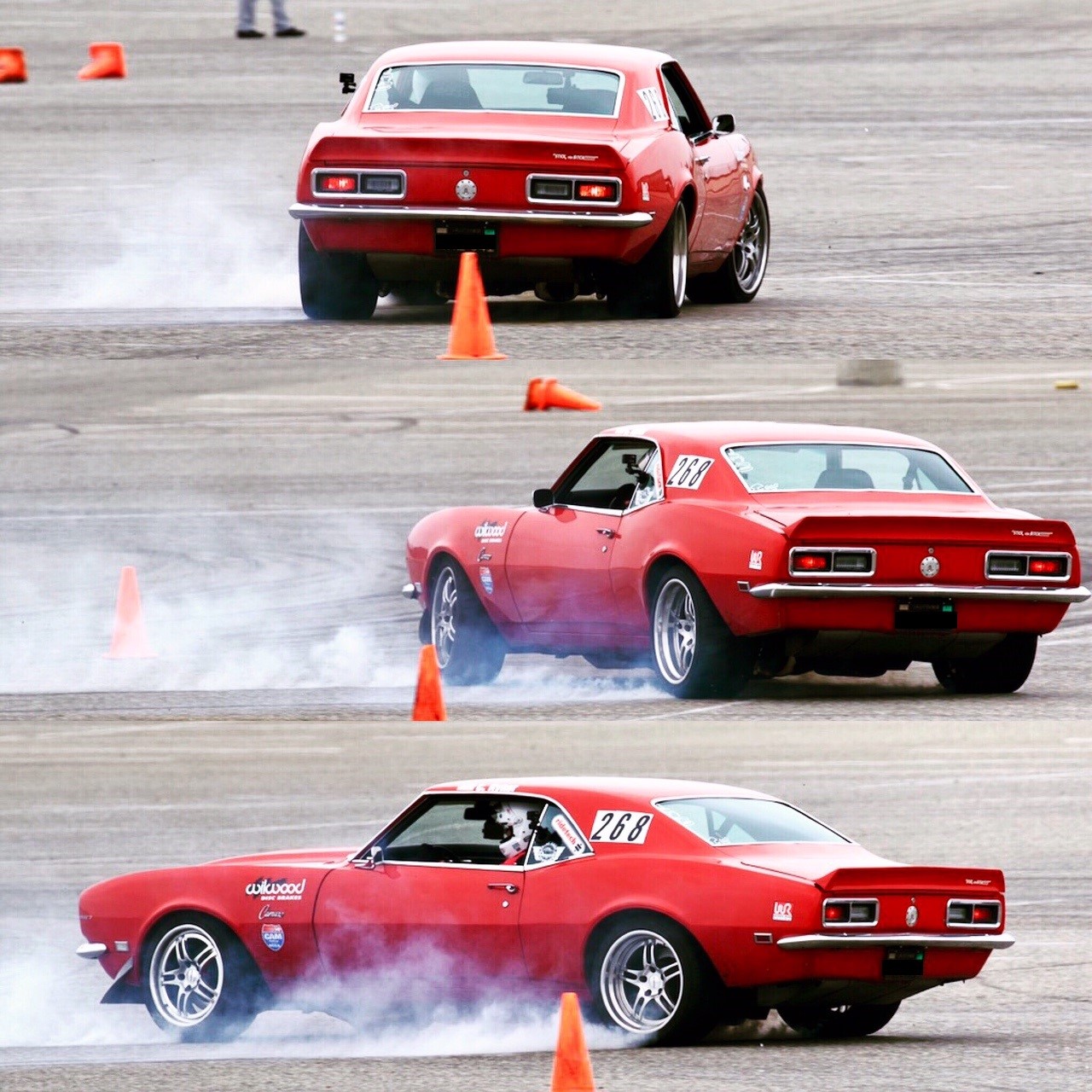 Autocross Camaro Spin — AutoXandTrack