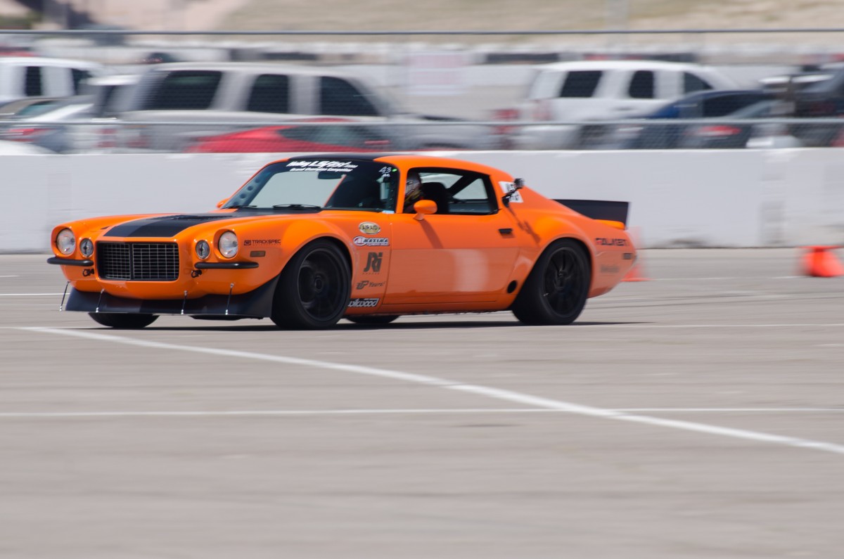 Brian Hobaugh 1973 Camaro LSFest West 2017 Autocross — AutoXandTrack